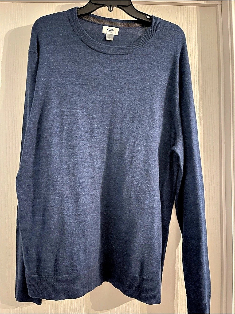 Old Navy Men's Crew-Neck Sweater Crewneck in Blue XL